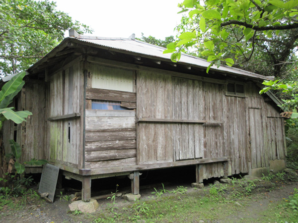 奄美市名瀬有屋町の「終焉の家」