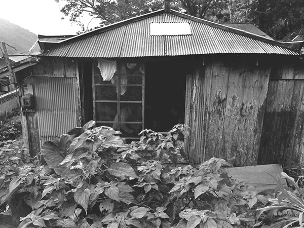 １６年住んだ有屋の旧アトリエ兼住居