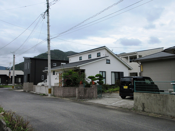 大熊、久野紬工場跡