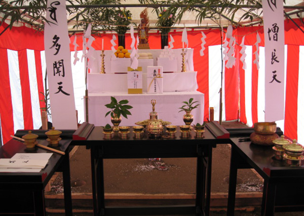 満福寺 新本堂 地鎮祭