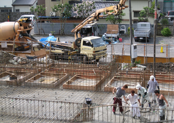 満福寺 新本堂 工事の様子